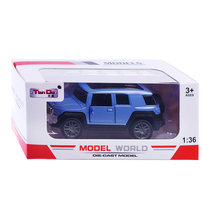 Машина F3606-1M "Джип купе" метал., в коробке