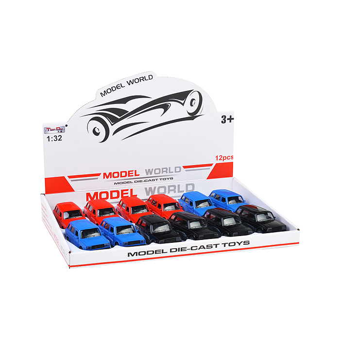 Фото к товару Машина F1137-2M "Универсал" метал., в дисплее Машина F1137-2M "Универсал" метал., в дисплее