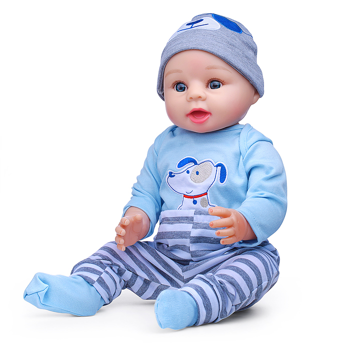 Фото к товару Пупс AD2503-07 "Серёженька" с аксессуарами, в коробке Пупс AD2503-07 "Серёженька" с аксессуарами, в коробке