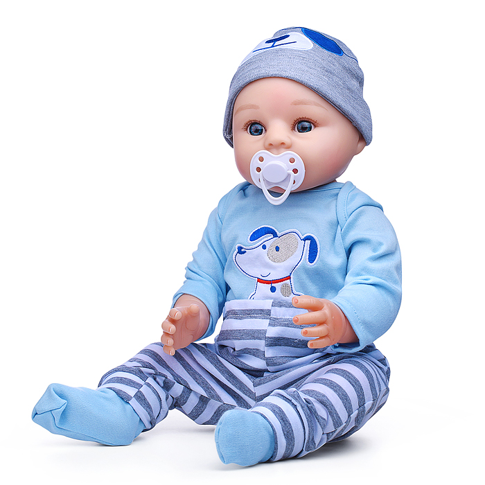 Фото к товару Пупс AD2503-07 "Серёженька" с аксессуарами, в коробке Пупс AD2503-07 "Серёженька" с аксессуарами, в коробке