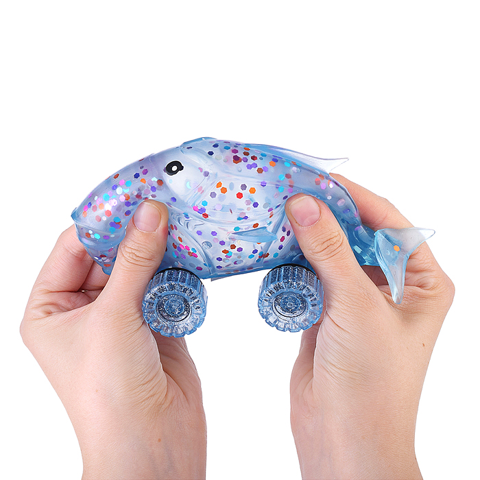 Фото к товару Игрушка-антистресс 00-4695 "Машинка" с блестками ( в ассортименте) Игрушка-антистресс 00-4695 "Машинка" с блестками ( в ассортименте)