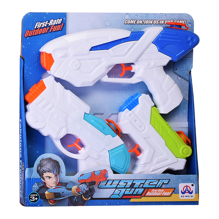 Фото к товару Водное оружие AO-2081D5 "Спецагент" в коробке Водное оружие AO-2081D5 "Спецагент" в коробке