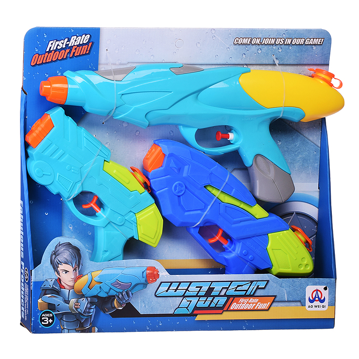 Фото к товару Водное оружие AO-2057C5 "Бластер агента" в коробке Водное оружие AO-2057C5 "Бластер агента" в коробке