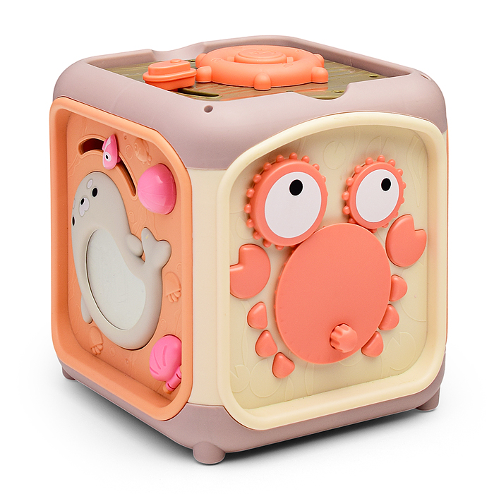 Развивающий куб 368-54H "Морские жители" в коробке