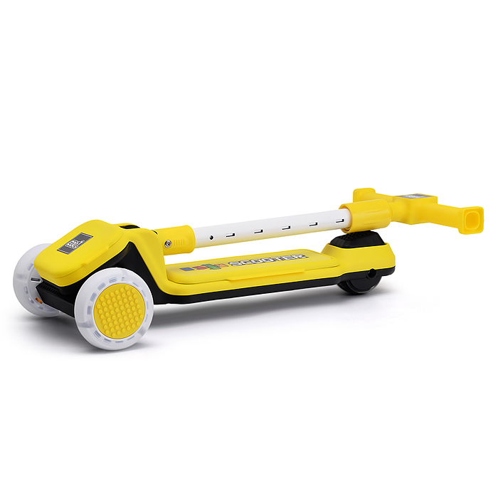 Самокат U001571Y 3-х. кол., колеса PU, желтый, в коробке