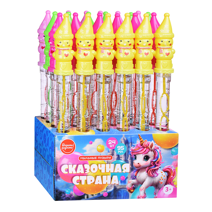 Фото к товару Мыльные пузыри UT0153-6 "Гномик" Мыльные пузыри UT0153-6 "Гномик"