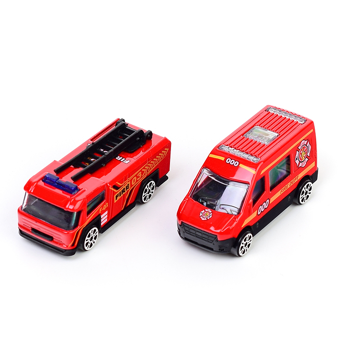 Парковка 660-S22 "Станция обслуживания" красная, в коробке