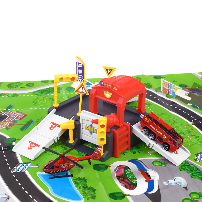 Парковка 660-S06 "Пожарная" в коробке