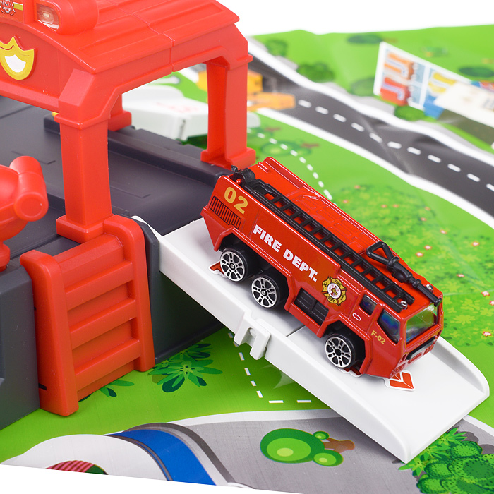 Парковка 660-S06 "Пожарная" в коробке