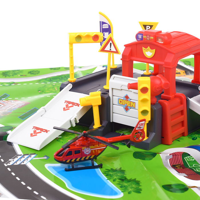 Парковка 660-S06 "Пожарная" в коробке