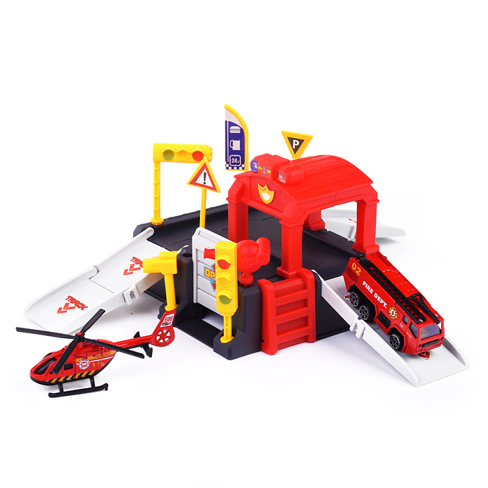 Парковка 660-S06 "Пожарная" в коробке