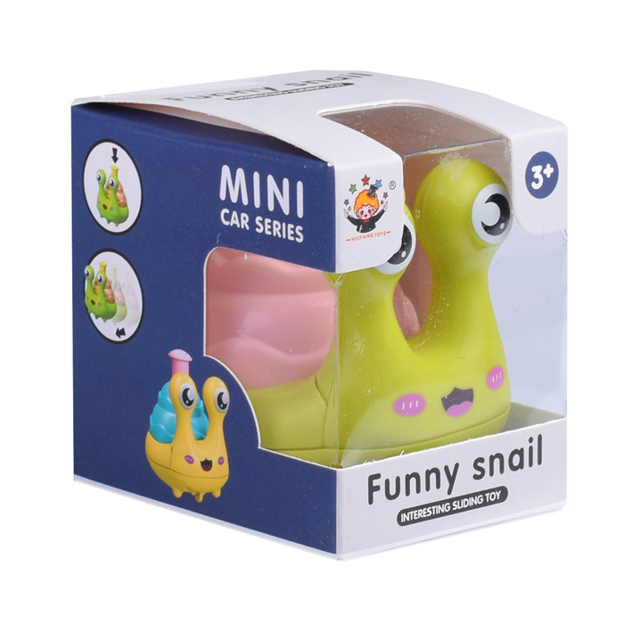 Интерактивная игрушка HC-328 "Улитка-пучиглазик" в коробке