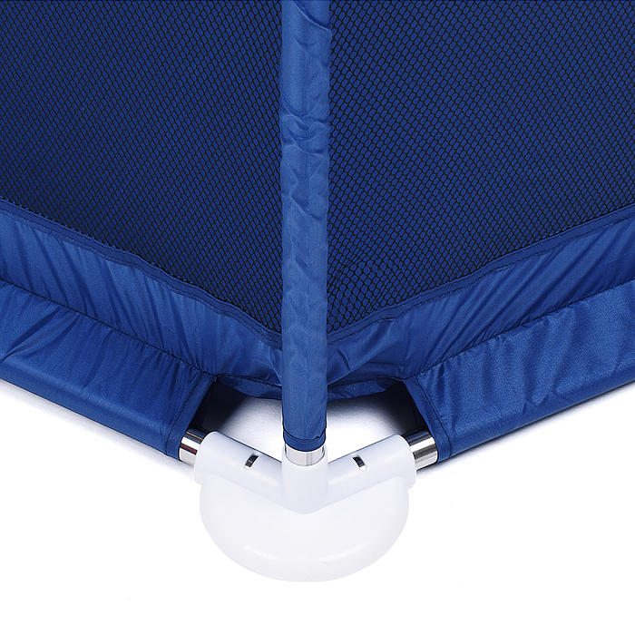 Манеж детский М8-3 шестигранный (113*130*65) цвет синий