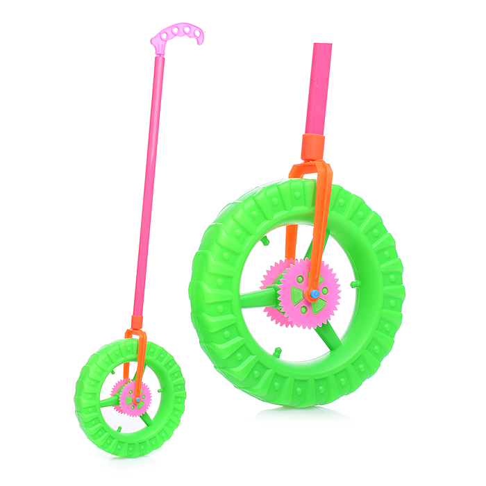 Каталка 059D "Веселое колесо-2" в пакете