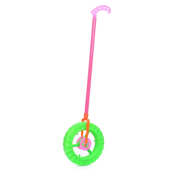 Каталка 059D "Веселое колесо-2" в пакете