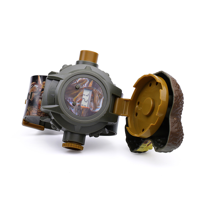 Часы-проектор 3055A "Динозавр-2" на листе