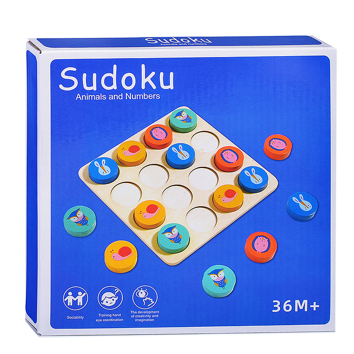 Игра развивающая D1689 "Судоку"