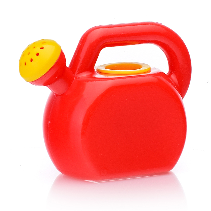 Песочный набор 4 предмета ( ведро, совок, грабли, лейка )