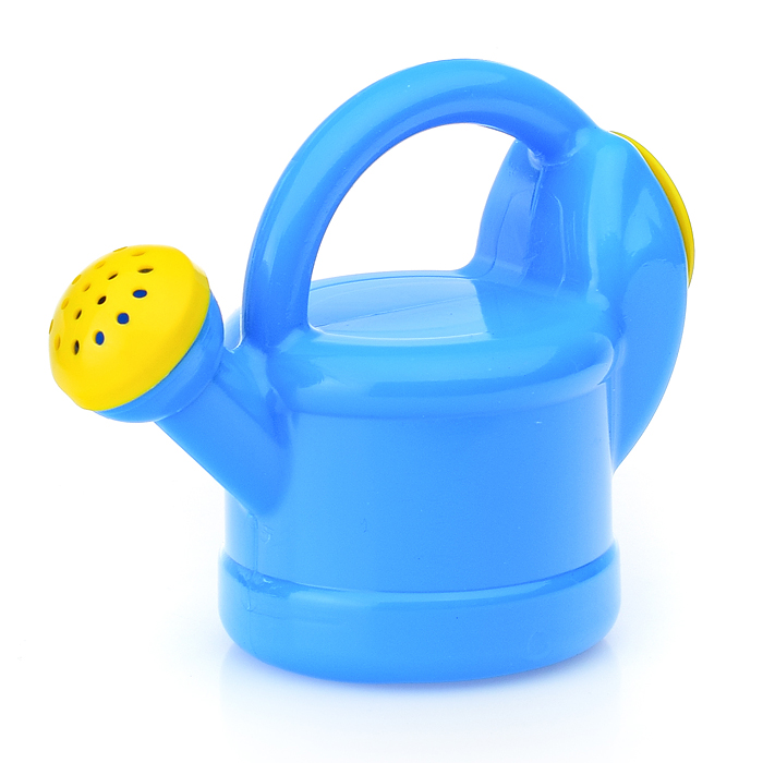 Песочный набор 4 предмета ( ведро, совок, грабли, лейка )