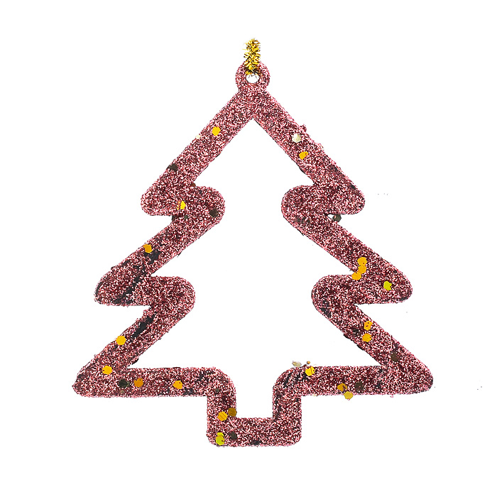 Набор новогодних украшений S0993 "Елочки" (2шт.)