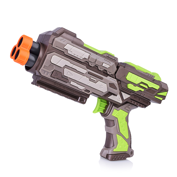 Фото к товару Бластер FJ9006 "Дельта" с мягкими пулями, в коробке Бластер FJ9006 "Дельта" с мягкими пулями, в коробке