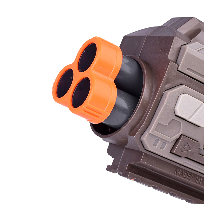 Фото к товару Бластер FJ9006 "Дельта" с мягкими пулями, в коробке Бластер FJ9006 "Дельта" с мягкими пулями, в коробке