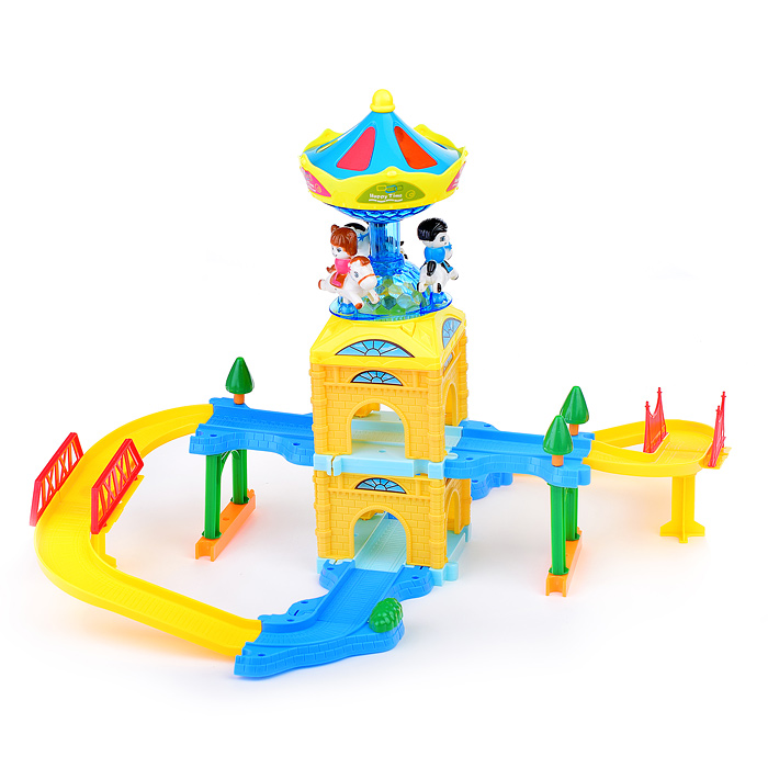 Трек 2163 "Карусель" (свет/звук) в коробке