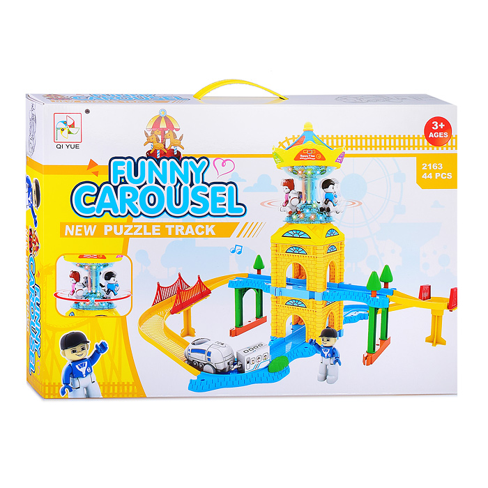 Трек 2163 "Карусель" (свет/звук) в коробке