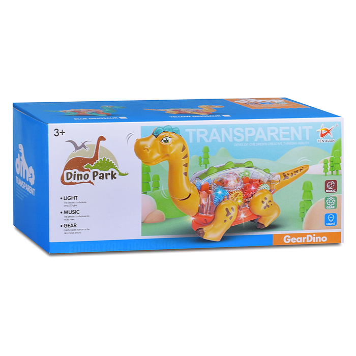 Игрушка 2007C/D "Динозавр" на батарейках, в коробке