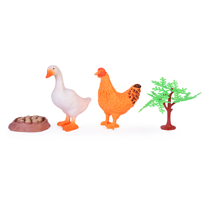 Фото к товару Набор животные 818-17 "Счастливая ферма" в пакете Набор животные 818-17 "Счастливая ферма" в пакете