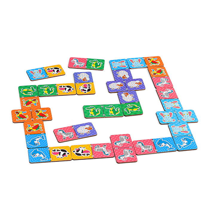 Фото к товару Домино "Животные" Домино "Животные"