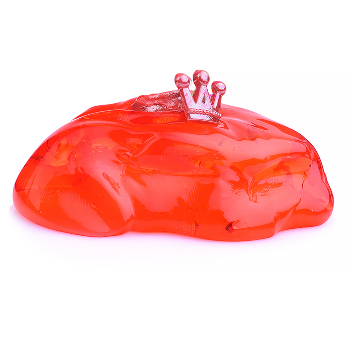 Слайм "Стекло" 50 гр Красный с колечком