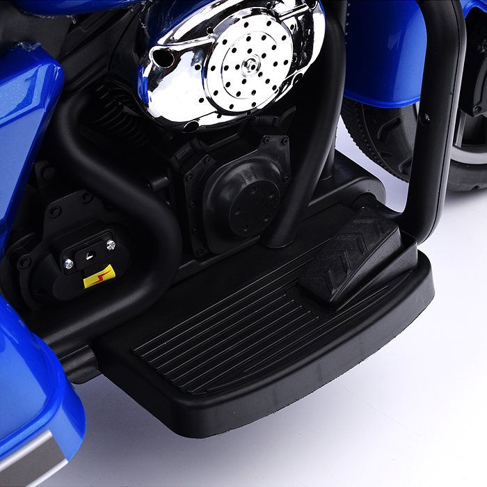 Мотоцикл U023420Y "Чоппер" 6V4.5 моноприводный (синий)