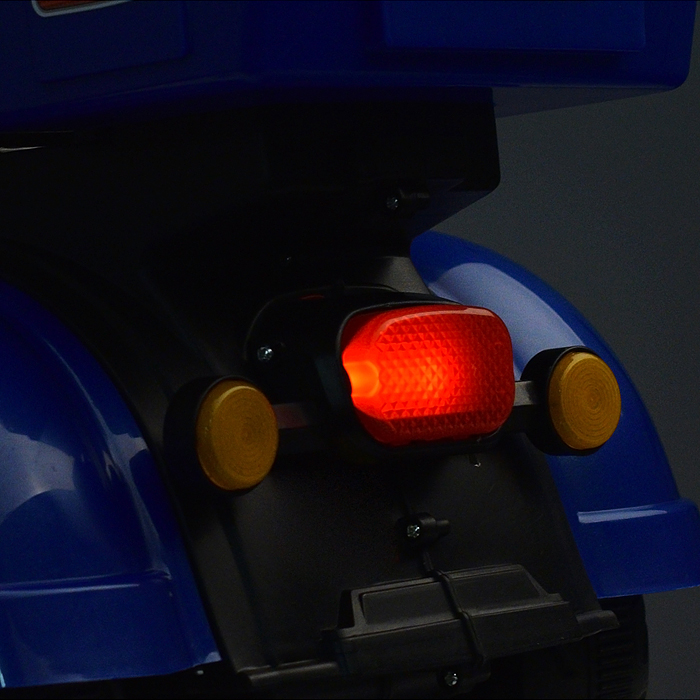 Мотоцикл U023420Y "Чоппер" 6V4.5 моноприводный (синий)