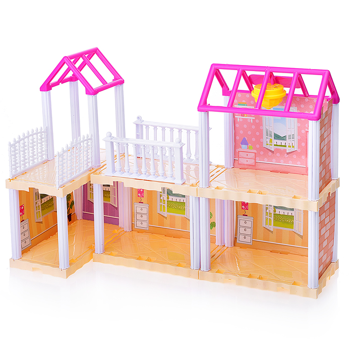 Дом для кукол 666-5P-6 "Вилла мечты" на батарейках, в коробке