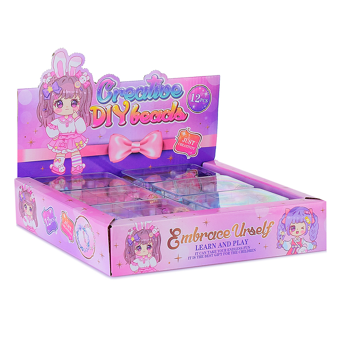 Набор создание украшений N37-3 "Яркий микс" в коробке