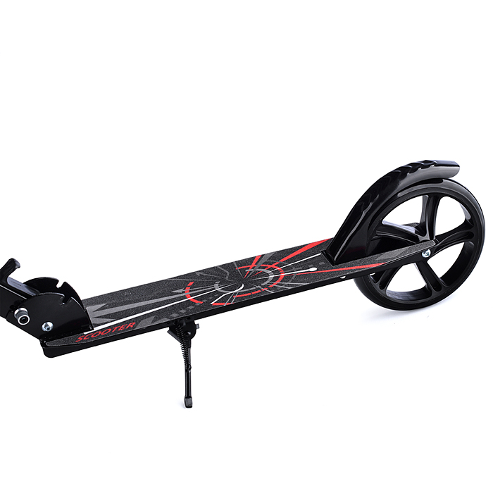 Самокат U038448Y 2-х кол., черный, PU/ 200 мм, ABEC 7, в коробке