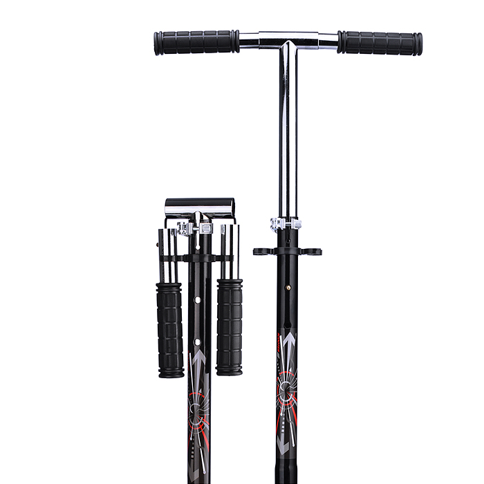 Самокат U038448Y 2-х кол., черный, PU/ 200 мм, ABEC 7, в коробке