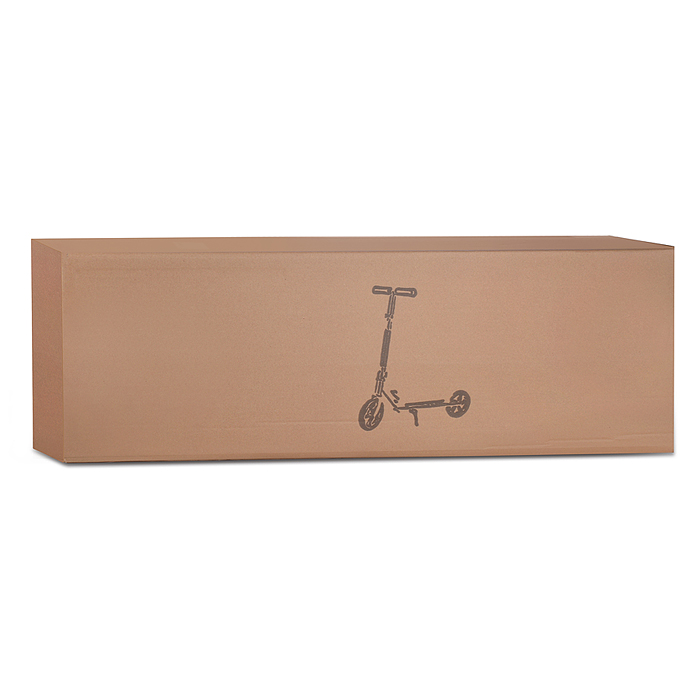 Самокат U038448Y 2-х кол., черный, PU/ 200 мм, ABEC 7, в коробке