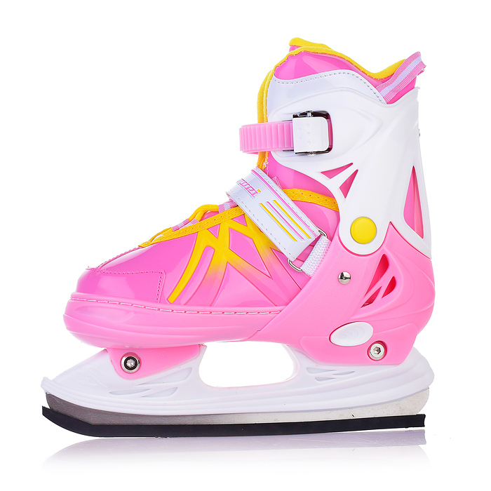 Фото к товару Коньки 00-3110 (размер M35-38) розовые, в сумке Коньки 00-3110 (размер M35-38) розовые, в сумке