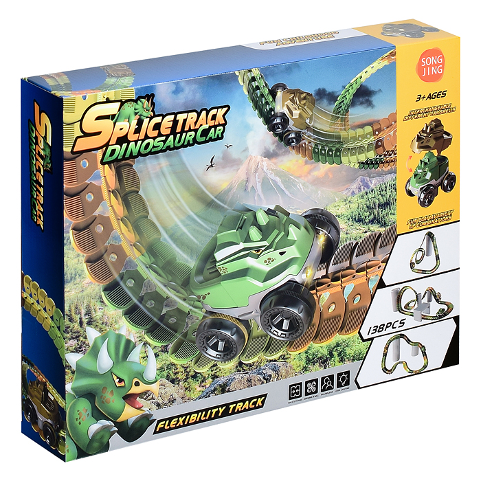 Трек SJ2203 с машинкой, в коробке