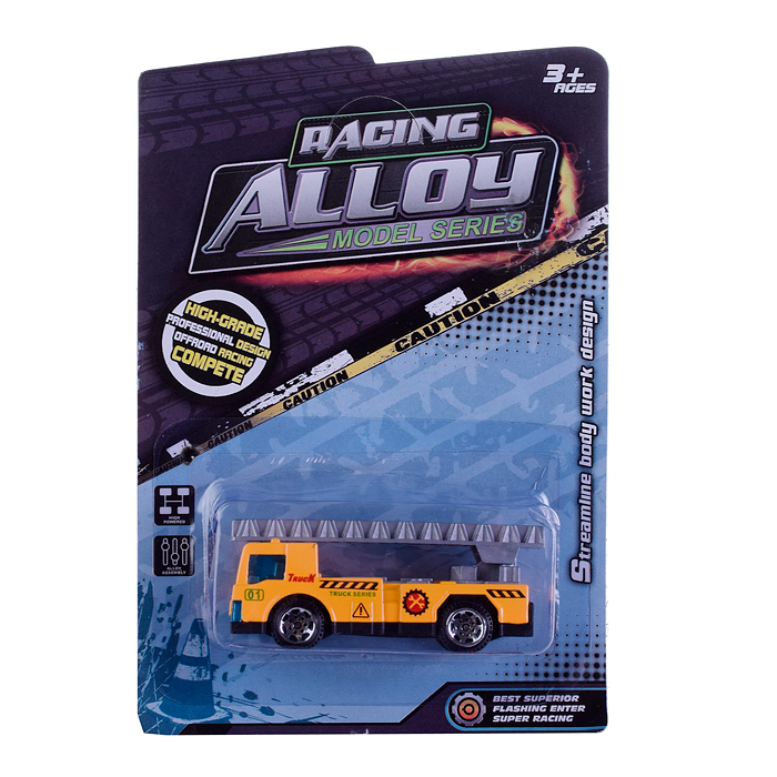 Машина S903-6 (металл.) в ассортименте, на листе