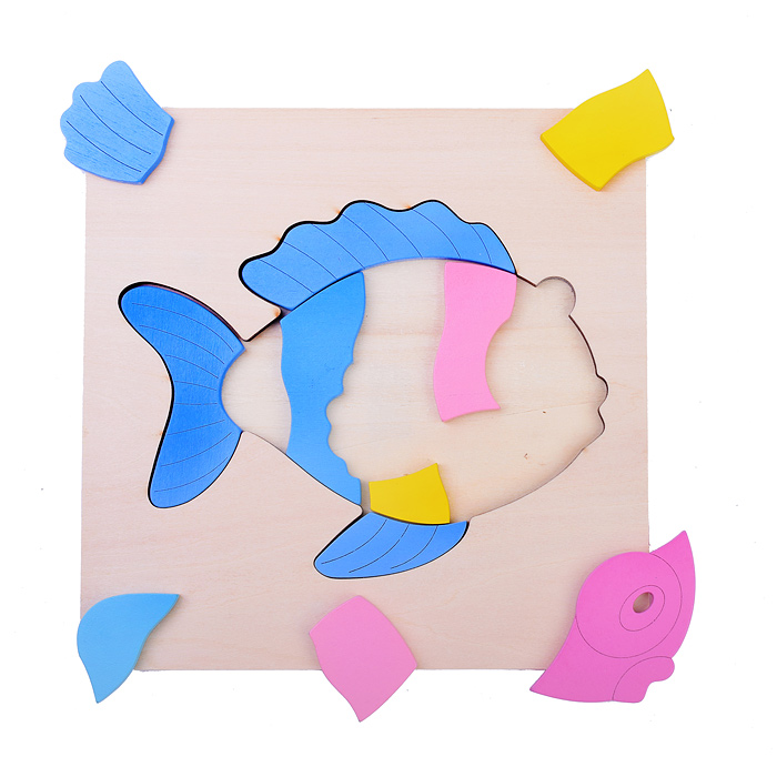 Пазл-вкладыш D1544 "Рыбка"