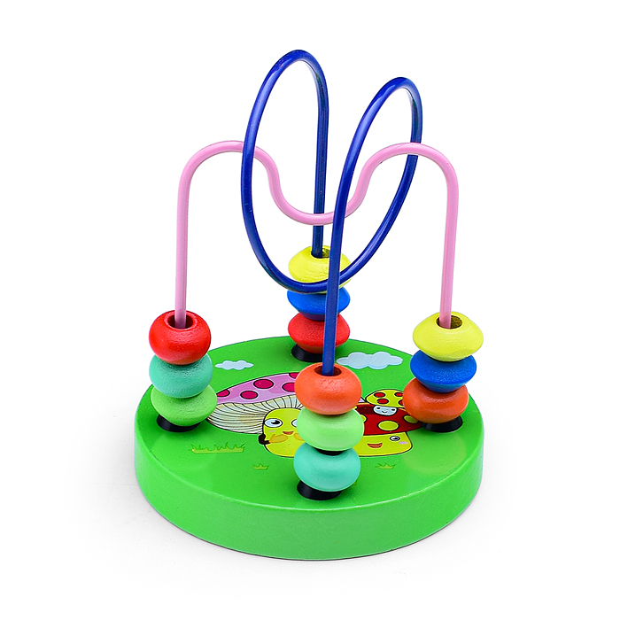 Лабиринт D0043-1 "Веселые грибочки" цветной вид 1