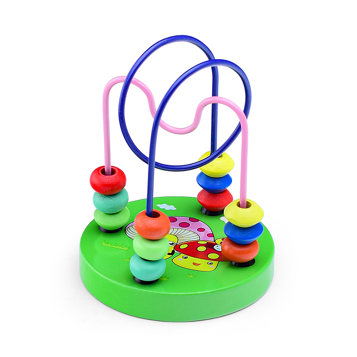 Лабиринт D0043-1 "Веселые грибочки" цветной вид 1