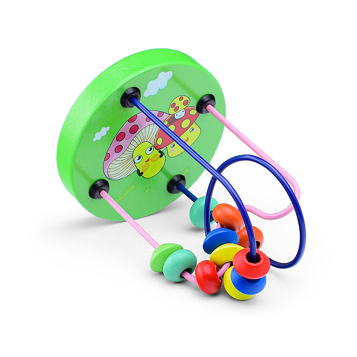 Лабиринт D0043-1 "Веселые грибочки" цветной вид 1