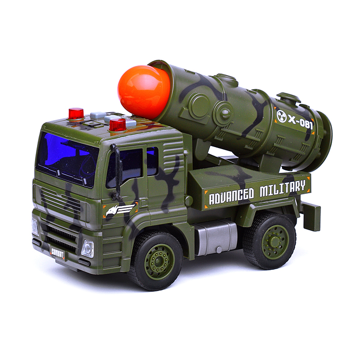 Машина WY440D "Военная техника Х-081" с ракетной установкой, в коробке
