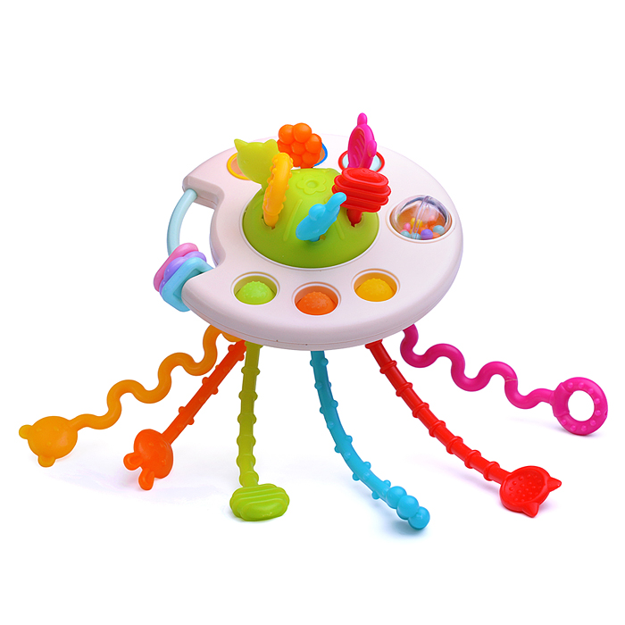 Игрушка развивающая Y0084-1 "Комета" бежевая, в коробке