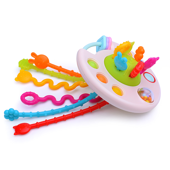 Игрушка развивающая Y0084-1 "Комета" бежевая, в коробке