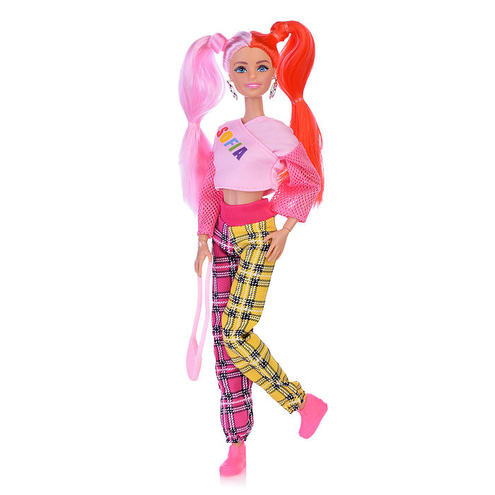 Кукла София 29 см, (руки и ноги сгиб, акс,)в коробке